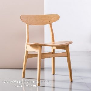 Kursi Cafe Ropan Kayu Jati Solid