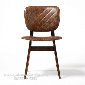 Kursi Cafe Kayu Mix Besi Modern