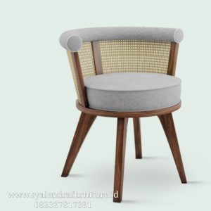 Kursi Makan Cafe Kayu Jati Lengkung