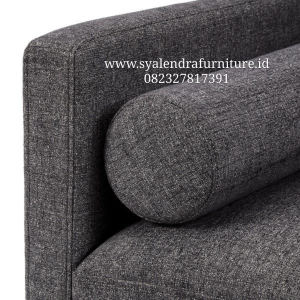 Sofa Minimalis Santai Leter U Jati Solid