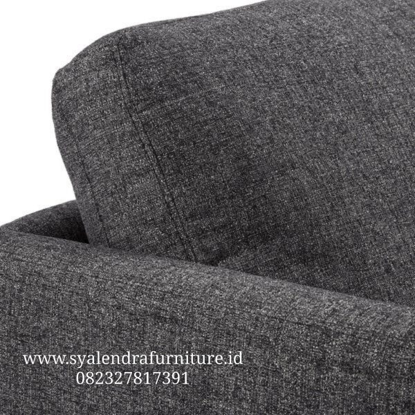 Sofa Minimalis Santai Leter U Jati Solid