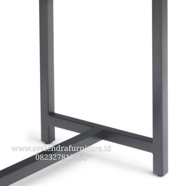 Meja Konsol Minimalis Kaki Besi Hollow