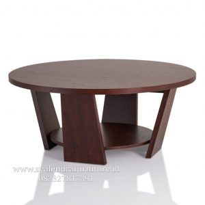 Meja Coffe Table Minimalis Jati