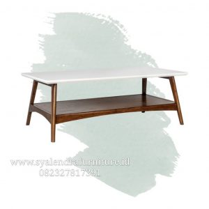 Meja Kopi Skandinavia Modern