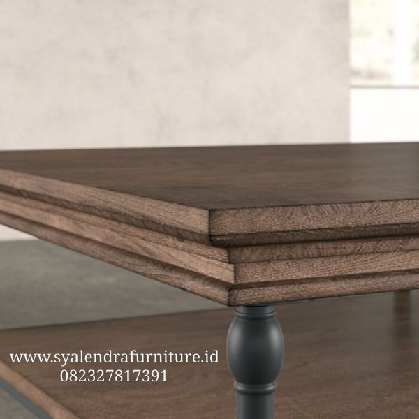 Meja Tamu Model Klasik Industrial