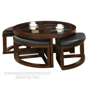 Meja Kopi Serbaguna Modern