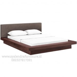 Tempat Tidur Sandaran Jok Tebal Modern
