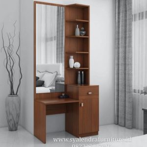 Meja Rias Minimalis Jati