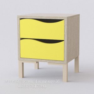 Nakas Minimals Laci Warna Kuning