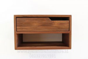 Nakas Minimalis Natural Satu Laci