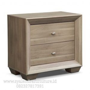 Nakas Minimalis Jati Model Klasik