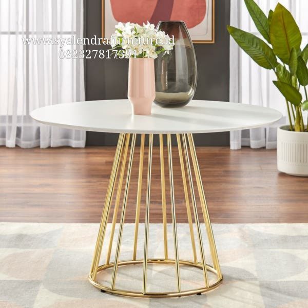 Set Meja Makan Marsai Round