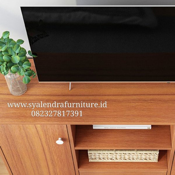 Bufet TV Minimalis Walnut