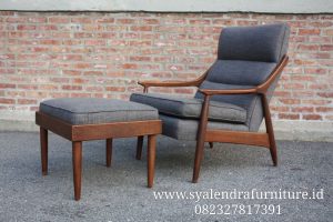 Kursi Malas Jati Natural