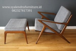 Kursi Malas Skandinavian Jati