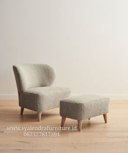 Kursi Malas Lengkung Jok Tebal Retro