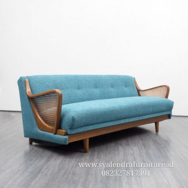 Daybed Sofa Jati Terbaru Natural Walnut